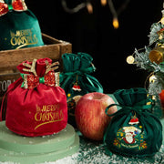 Christmas Gift Bags Xmas Santa Candy Bags for Christmas Party Favor