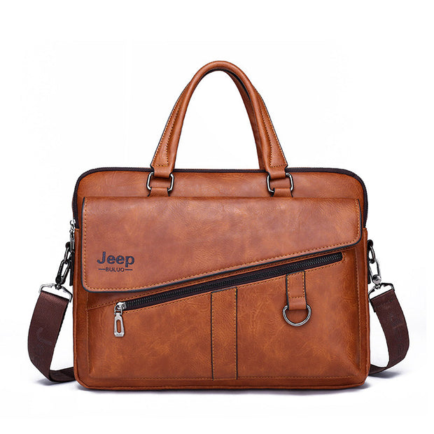 Vintage Travel Messenger Office Crossbody Bag Laptop Briefcase College Satchel Bag
