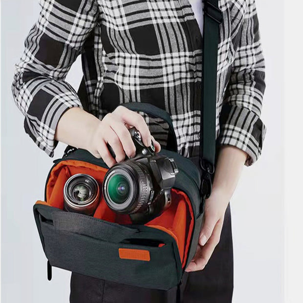 Camera Shoulder Bag SLR/DSLR Digital Cameras Bag with Camera Insert Sleeve