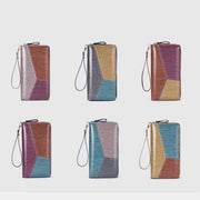 Multi-Pocket  Glittery Clutch Bag Phone Bag
