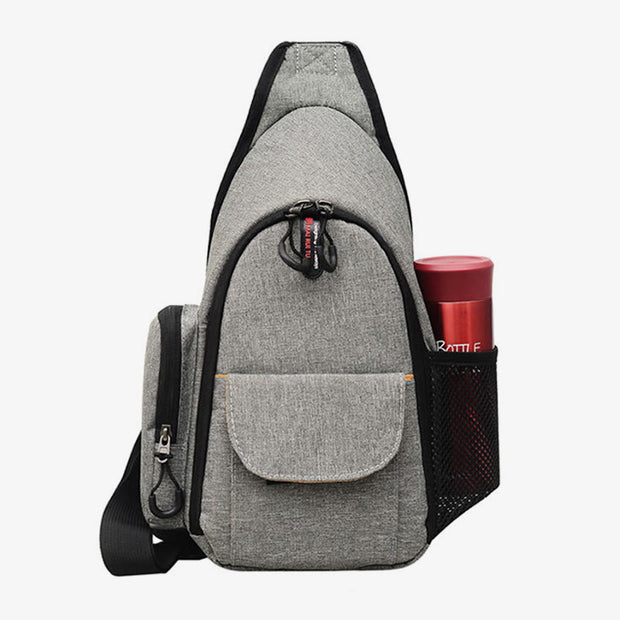 SLR Digital Camera Bag For Outdoor Durable Nylon Chest Bag