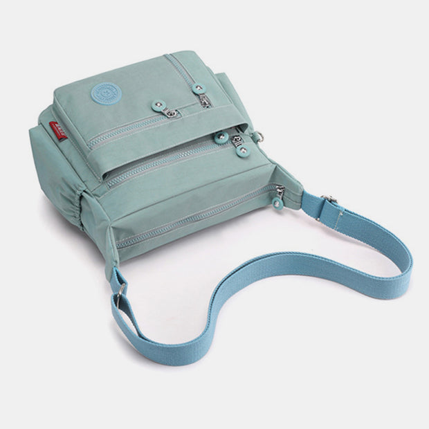 Large Capacity Multi-Pocket Waterproof Lightweight Casual Crossbody Bag