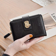 Large Capacity Trifold Mini Wallet