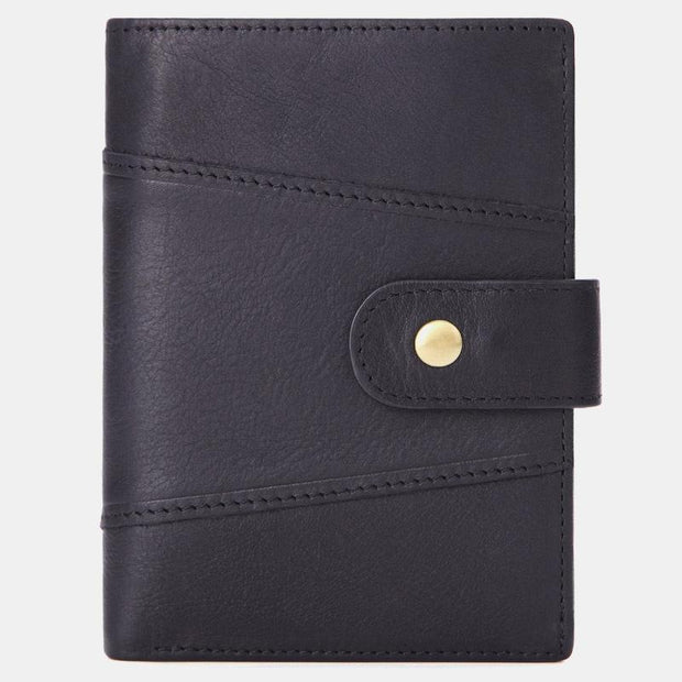 Large Capcity Tri-fold Vinatge Leather Wallet