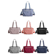 Triple Compartment Women Purse Handbag Waterproof Lightweight Crossbody Shoulder Bag