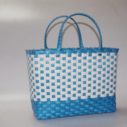 Large Capacity Weave Tote Bag Water&Tear-Resist Storage Handbags Beach Bag