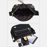 Crossbody Bag for Women Lightweight Nylon Multi Pocket Shoulder Purses Handbags