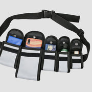 Unisex Multi-pocket Tactical Reflective Laser Chest Bag Waist Bag Sling Bag