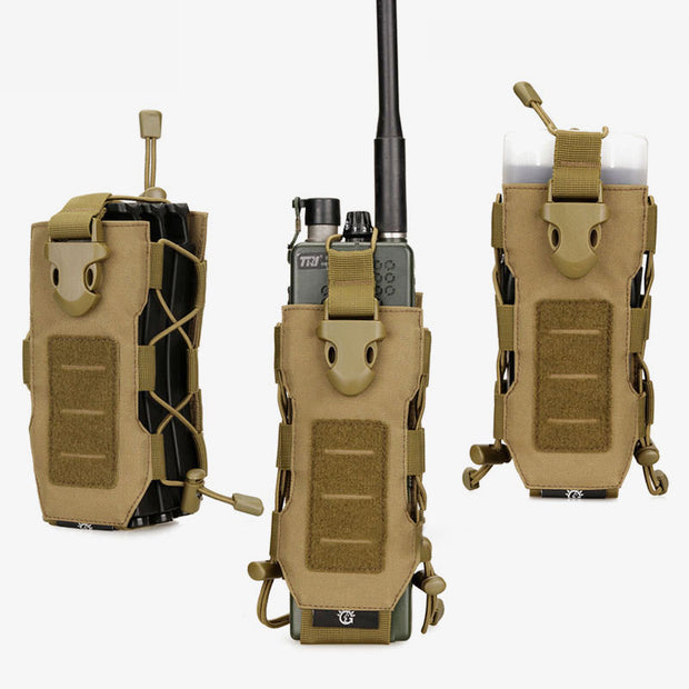 Tactical Tool Bag Outdoor Adjustable Hanging Water Bottle Bag
