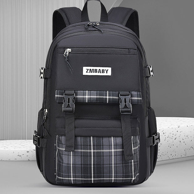 Large Capacity Cute Backpack for Women Multi-Pocket Lighweight Backpack