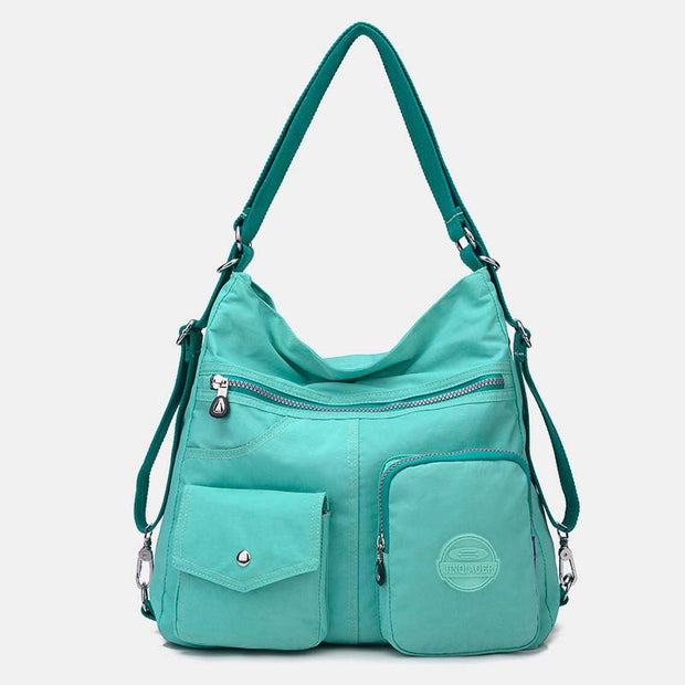 Multifunctional Lightweight Waterproof Casual Crossbody Bag Backpack