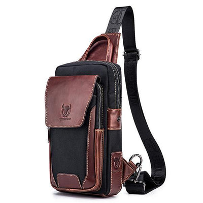 Genuine Leather Casual Fashion Chest Bag