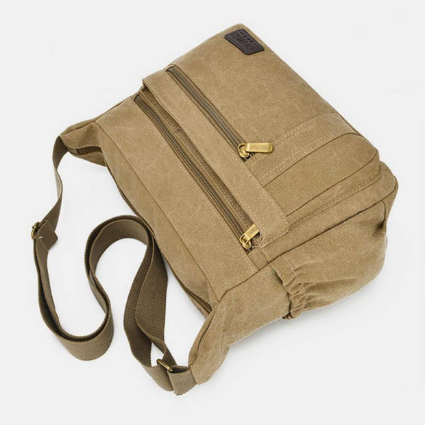 Large Capacity Canvas Casual Shoulder Crossbody Bag
