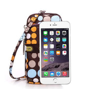Multi-color Floral Printed Wrist Bag Phone Bag