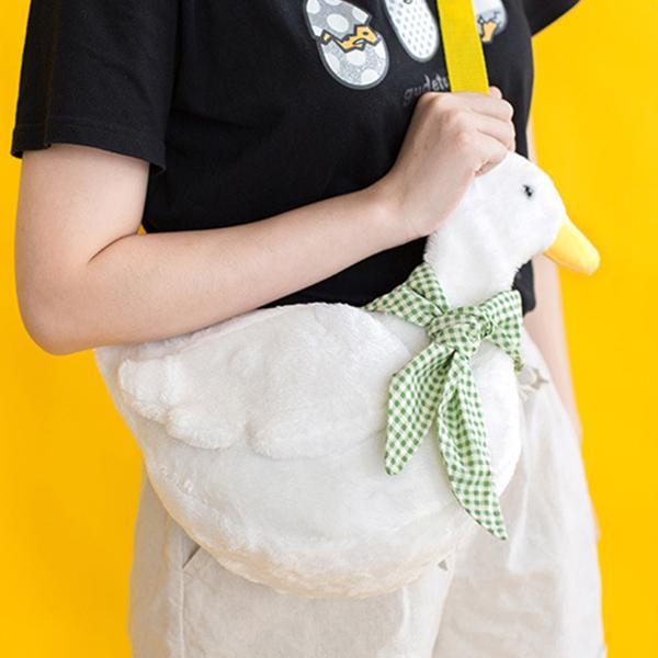 Plush Duck Cute Crossbody Bag