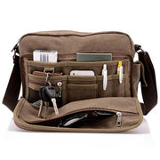 Portable Multi-Pocket Large Crossbody Bag