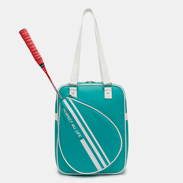 Tennis Racket Shoulder Bag Large Pickleball Sport Tote for Badminton Racquet