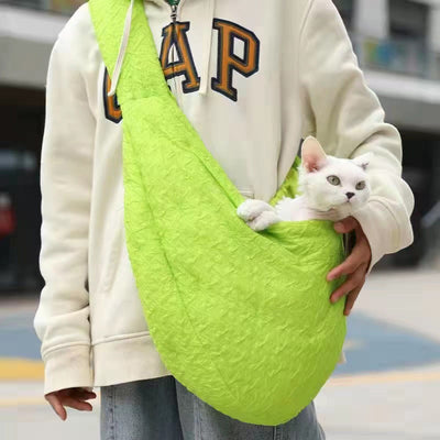 Pet Carrier For Small Animal Portable Outdoor Carrying Crossbody Bag
