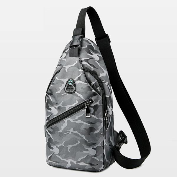 Waterproof Large-Capacity Casual Sling Bag Crossbody Bag