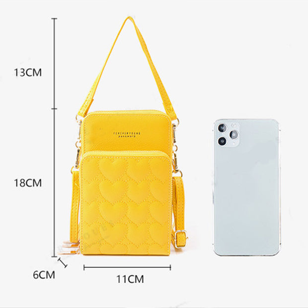 Large Capacity Lightly Design Crossbody Phone Bag
