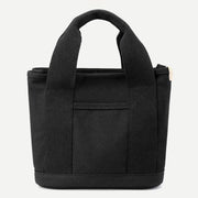 Multi-Pocket Handbag for Women Casual Canvas Tote Bag Daily Purse