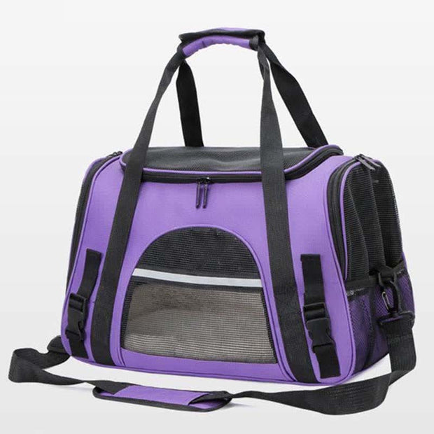 Soft Pet Carrier Airline Aprroved Soft-Sided Pet Travel Carrying Handbag