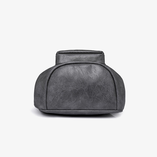 Large Leather Sling Bag For Women Weekender Minimalist Crossbody Bag