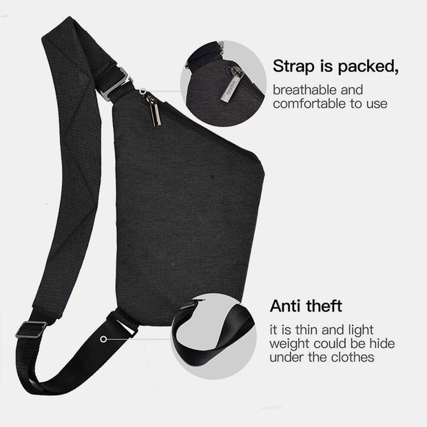 Anti-theft Waterproof Sling Bag