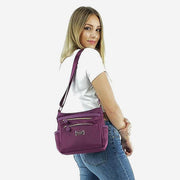 Lightweight Everyday Purse Women's Crossbody Bag Casual Nylon Shoulder Bag