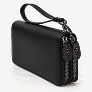Long Wallet For Men Genuine Leather Retro Casual Clutch