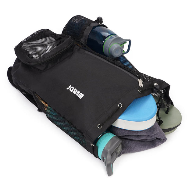 Swim Bag Drawstring Mesh Backpack for Swimming Gym Workout Gear