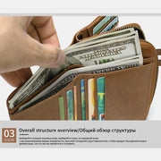 Wallet For Daily Shopping Short Soft Leather Change Purse