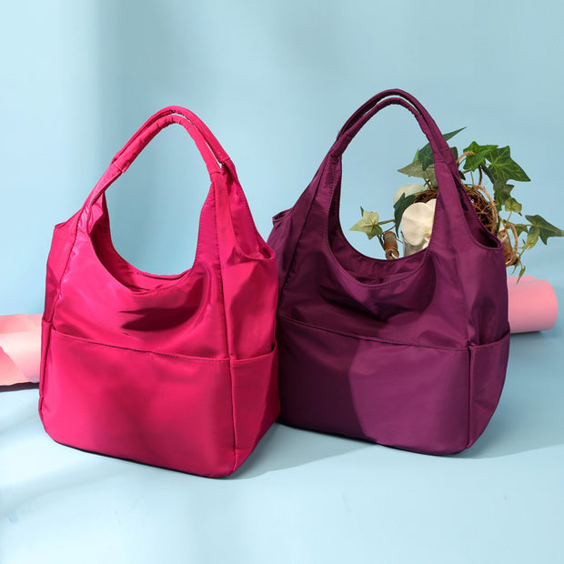 Multi Pocket Handbag for Women Large Capacity Hobo Tote Mommy Bag