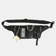 Unisex Fashion Sling Bag Multi-Pocket Chest Bag Shoulder Bag