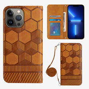Crossbody Phone Case For Iphone Nest Pattern Protective Case