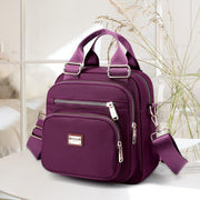 Crossbody Bag for Women Waterproof Multi-Pocket Convertible Handbag Backpack