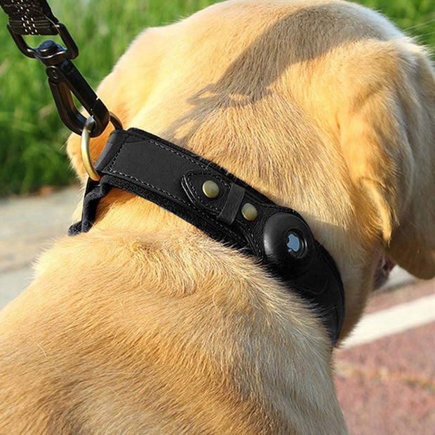 Limited Stock: Airtag Leather Pet Collar Airtag Holder