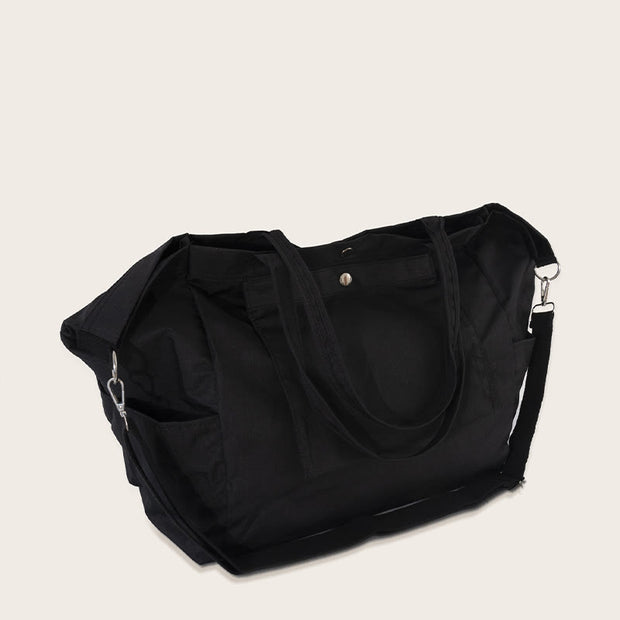 Large Tote For Commuter Minimalist Nylon Laptop Fitness Handbag
