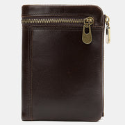 Casual Genuine Leather Bifold Wallet