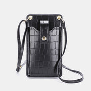 Leather Crossbody Purse for Women Universal Phone Bag with Card Slots