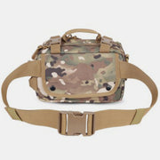 Men's Tactical Waist Bag Functional Crossbody Pouch EDC with Shoulder Strap