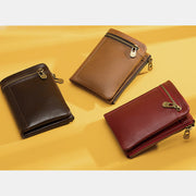 Casual Genuine Leather Bifold Wallet