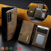 Samsung Fold Magnetic Card Case Protective Leather Phone Case