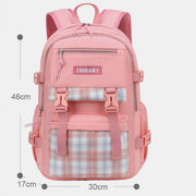Large Capacity Cute Backpack for Women Multi-Pocket Lighweight Backpack