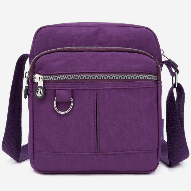 Multi Pocket Crossbody Bag Purse Ladies  Casual Travel Shoulder Handbag