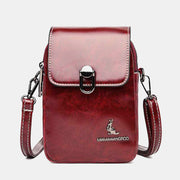 Limited Stock: Vintage Genuine Leather Crossbody Phone Bag