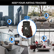 Airtag Card Bag For Men RFID Blocking Leather Card Holder