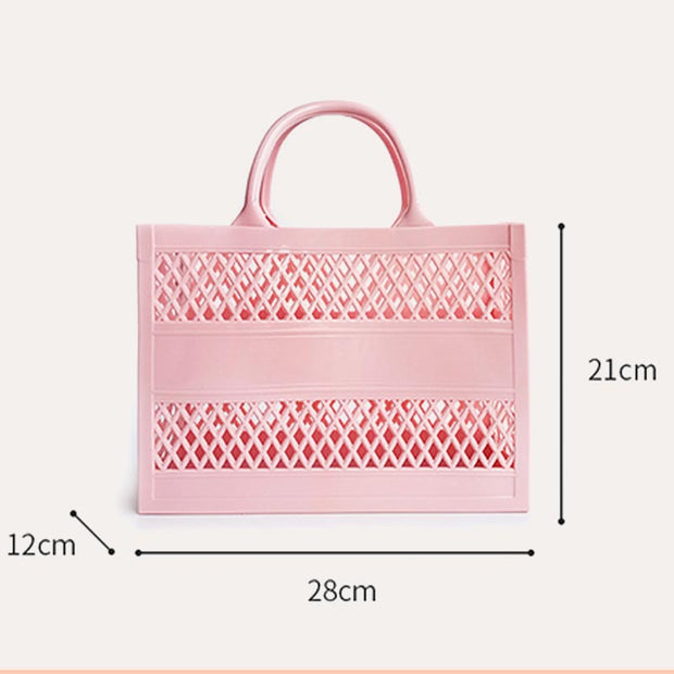 Limited Stock: PVC Beach Bag Tote Handbag Waterproof Sandproof
