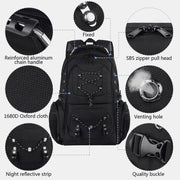 Multi-Function Travel Business 17 Inch Laptop Backpack with USB Charger