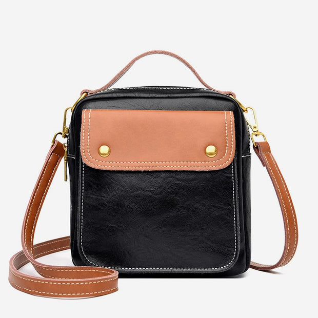 Vintage Women's Leather Crossbody Shoulder Bag Handbag Shopping Travel Satchel